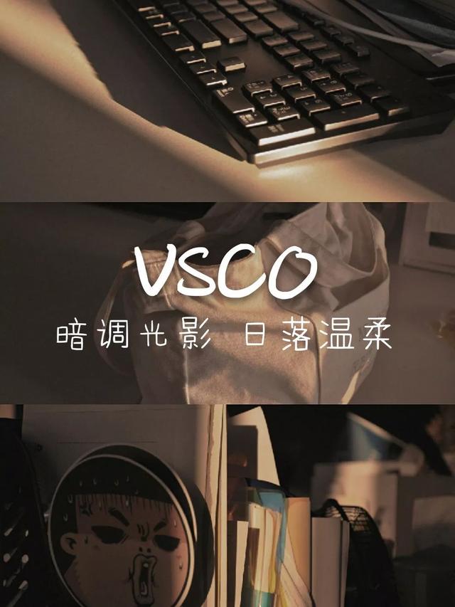 VSCO暗调光影调色教程