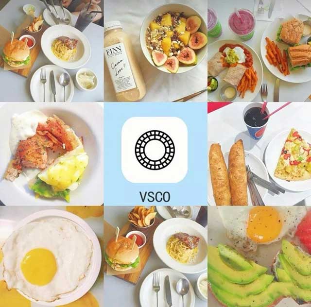 VSCO调色滤镜,美食调色教程系列